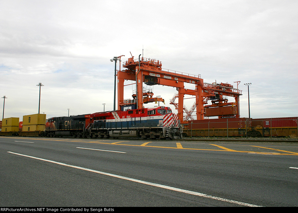 CN 3115 BCOL Heritage Unit